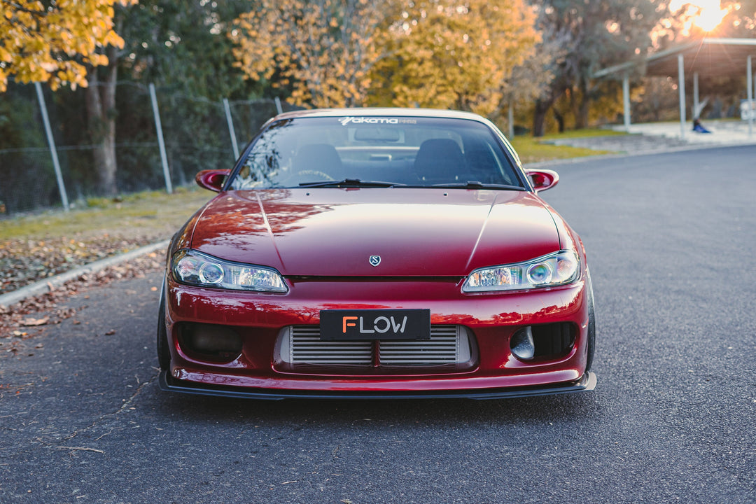 S15 / 200SX Front Lip Splitter Extensions | For Standard Front Bar