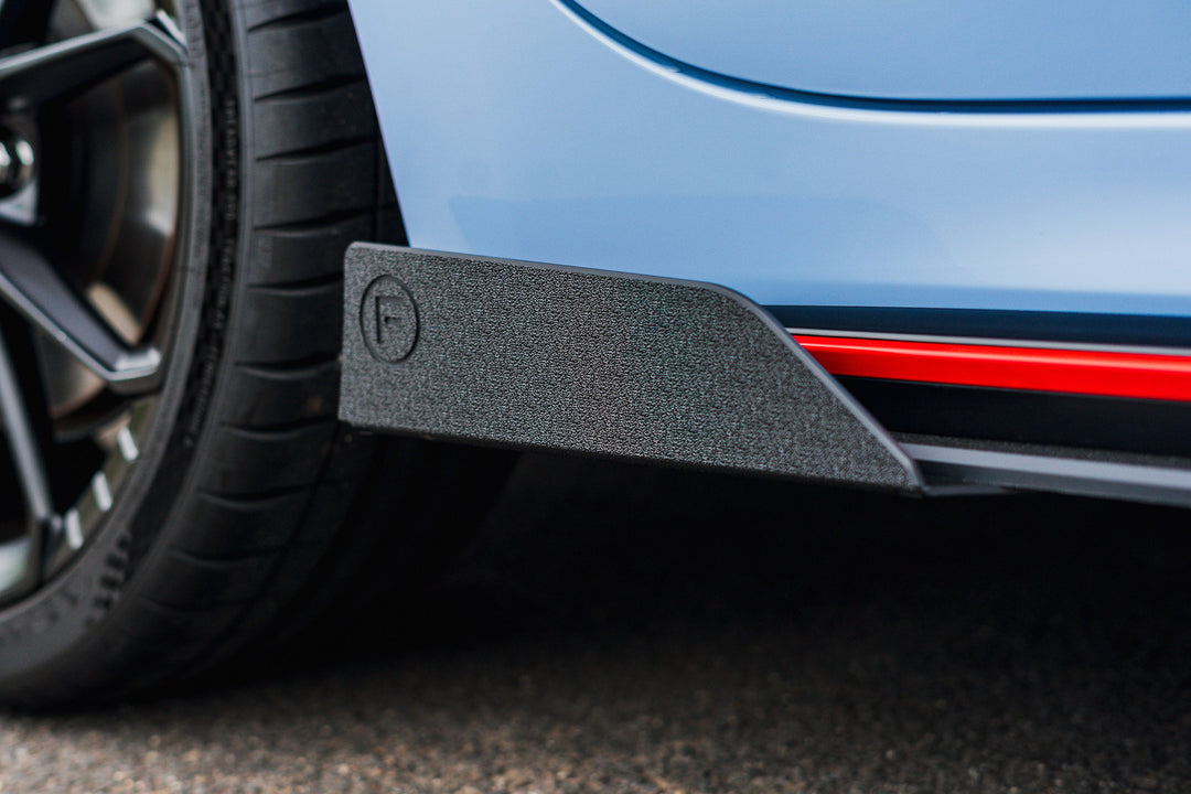 CN7 V2 Elantra N Sedan Facelift V2 - 2024 Side Skirt Splitter Winglets