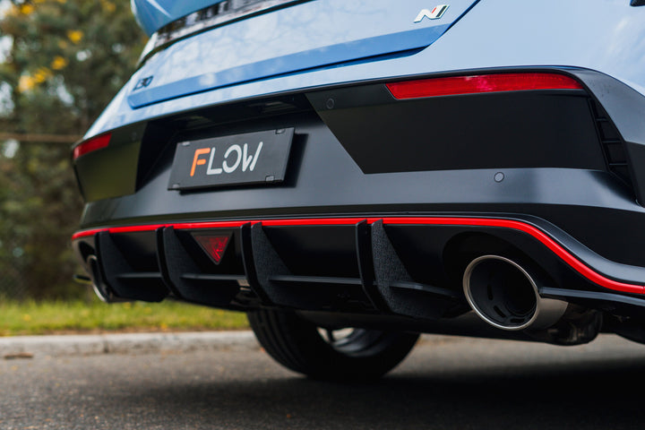 CN7 V2 i30N Sedan FL 2024+ Flow-Lock Rear Diffuser