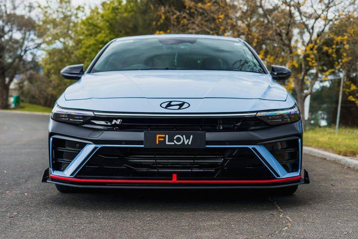 CN7 V2 i30N Sedan FL 2024+ Front Lip Splitter Winglets