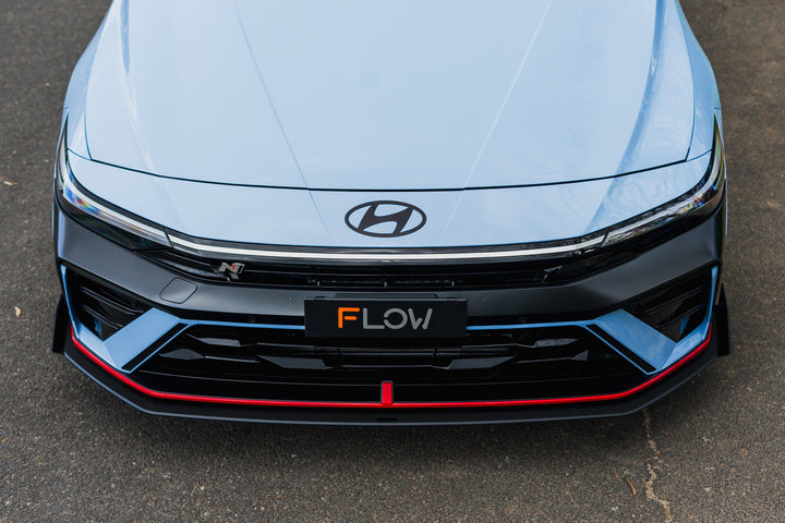 CN7 V2 Elantra N Sedan Facelift V2 - 2024+ Front Lip Splitter Winglets