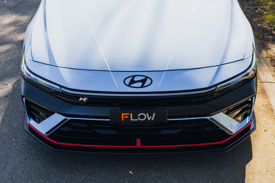 CN7 V2 Elantra N Sedan Facelift V2 - 2024+ Front Lip Splitter Extensions
