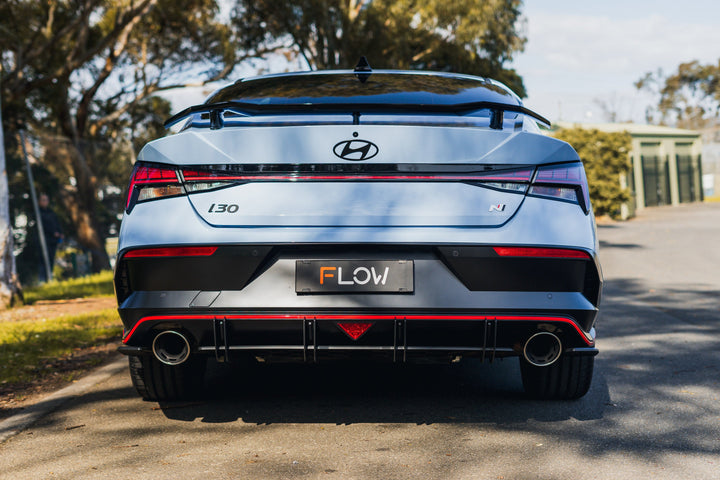 CN7 V2 Elantra N Sedan Facelift V2 - 2024+ Flow-Lock Rear Diffuser