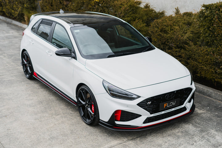 i30N Hatch PDE V6 FL2 2025+ Side Skirt Splitters