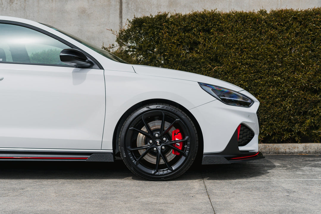 i30N Hatch PDE V6 FL2 2025+ Side Skirt Splitter Winglets