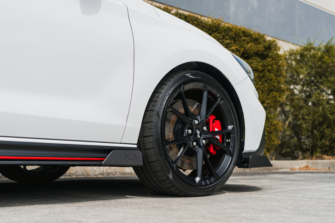 i30N Hatch PDE V6 FL2 2025+ Side Skirt Splitter Winglets