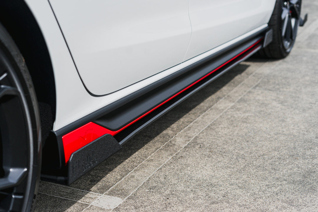 i30N Hatch PDE V6 FL2 2025+ Side Skirt Splitter Winglets