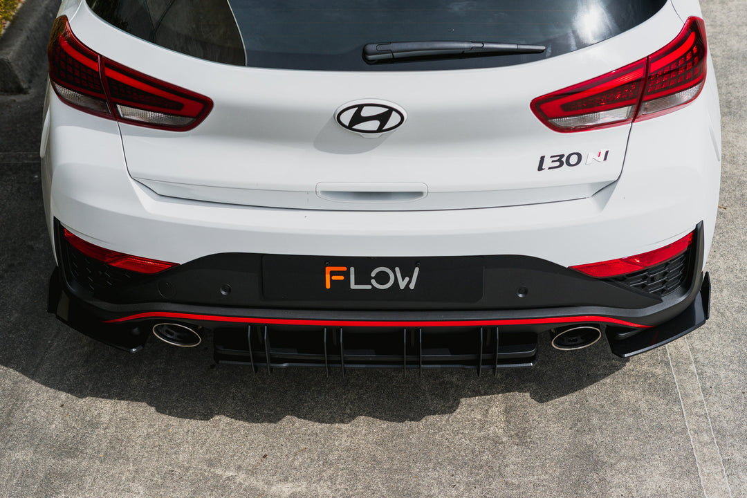 i30N Hatch PDE V6 FL2 2025+ Flow-Lock Rear Diffuser