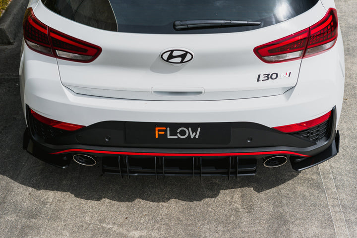 i30N Hatch PDE V6 FL2 2025+ Flow-Lock Rear Diffuser