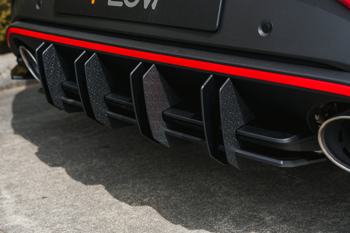 i30N Hatch PDE V6 FL2 2025+ Flow-Lock Rear Diffuser