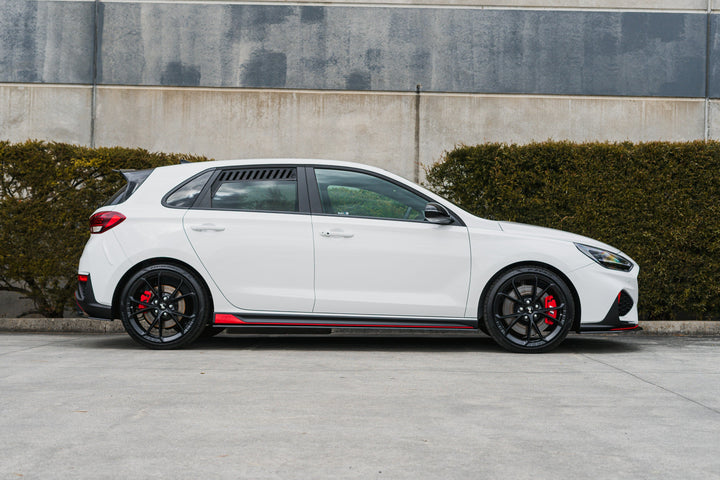 i30N Hatch PDE V6 FL2 2025+ Side Skirt Splitters