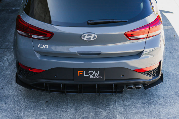 i30N-Line Hatch PDe.V6 FL 2024+ Flow-Lock Rear Diffuser