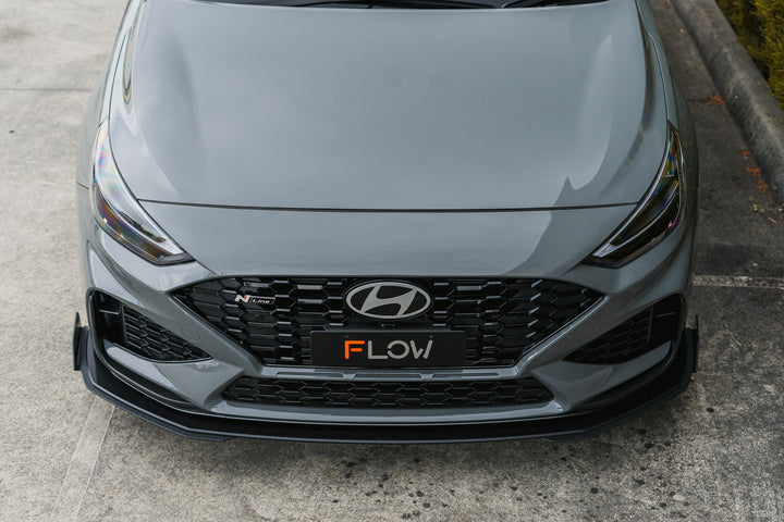 i30N-Line Hatch PDe.V6 FL 2024+ Front Lip Splitter Extensions