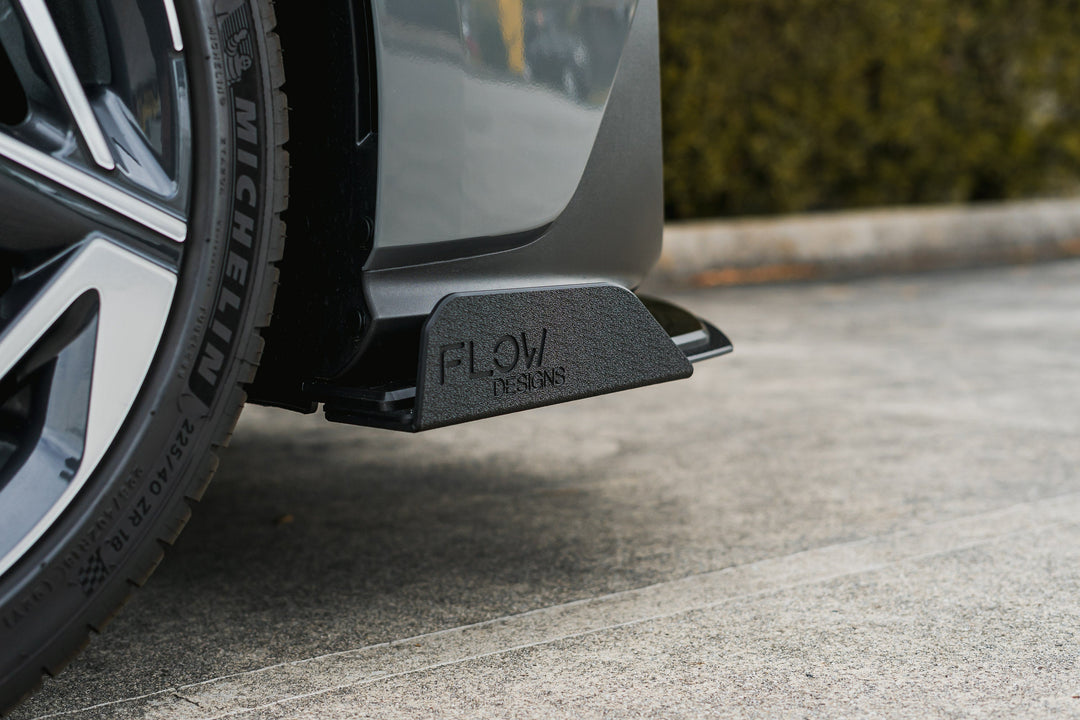 i30N-Line Hatch PDe.V6 FL 2024+ Front Lip Splitter Winglets