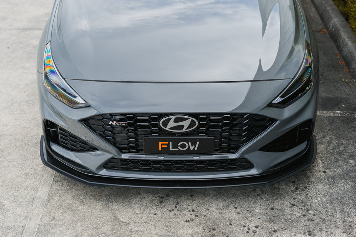 i30N-Line Hatch PDe.V6 FL 2024+ Front Lip Splitter Extensions