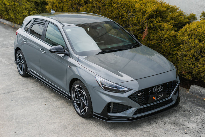 i30N-Line Hatch PDe.V6 FL 2024+ Front Lip Splitter Extensions