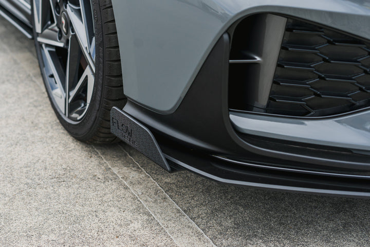 i30N-Line Hatch PDe.V6 FL 2024+ Front Lip Splitter Winglets