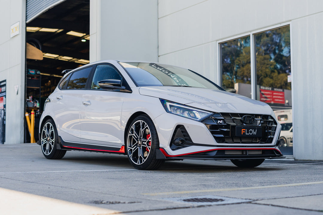 i20 N BC3 Facelift - Front Lip Splitter Extensions