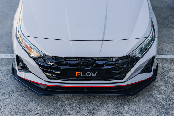 i20 N BC3 Facelift - Front Lip Splitter & Mounting Brackets