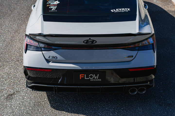 Hyundai CN7 V2 i30 N-Line Sedan FL 2025 Rear Spats