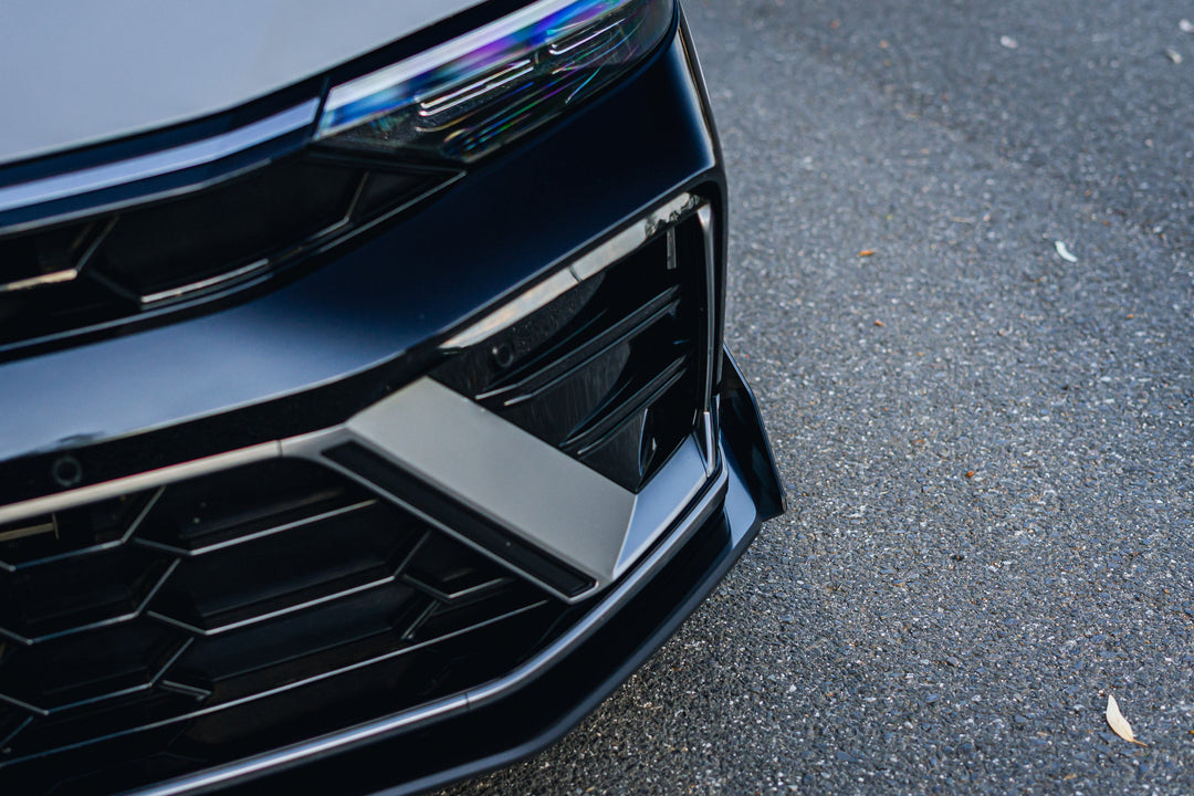 Hyundai CN7 V2 i30 N-Line Sedan FL 2025 Front Lip Splitter Winglets