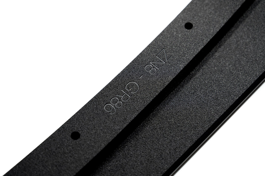 ZN8 GR86 Front Lip Splitter | Textured