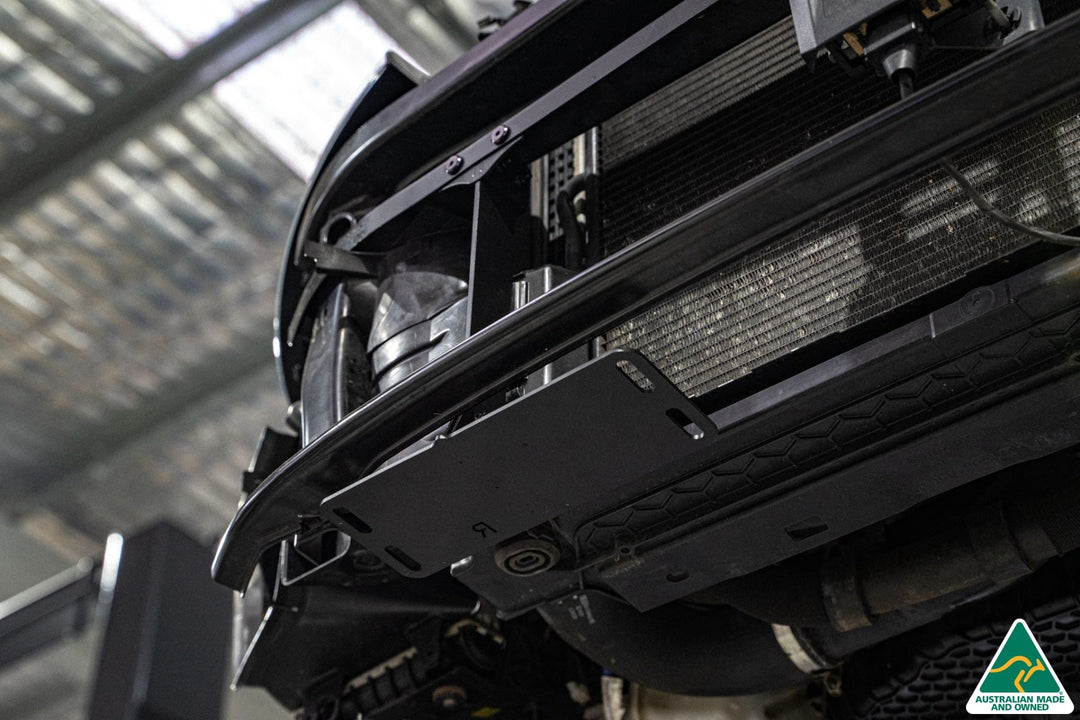 MK7 Golf R Wagon Chassis Mounted Front Lip Splitter V3