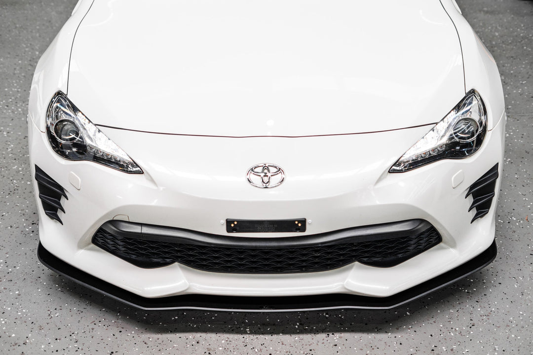 Toyota 86 (Facelift) Front Lip Splitter V1 (Without Support Rods)