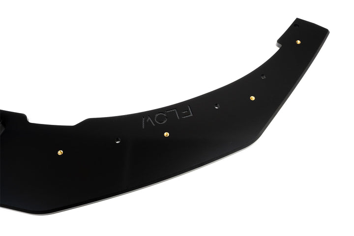 Flow Designs CN7 i30 N Line Sedan (2020-2022) Front Lip Splitter & Mounting Brace [GLOSS BLACK]