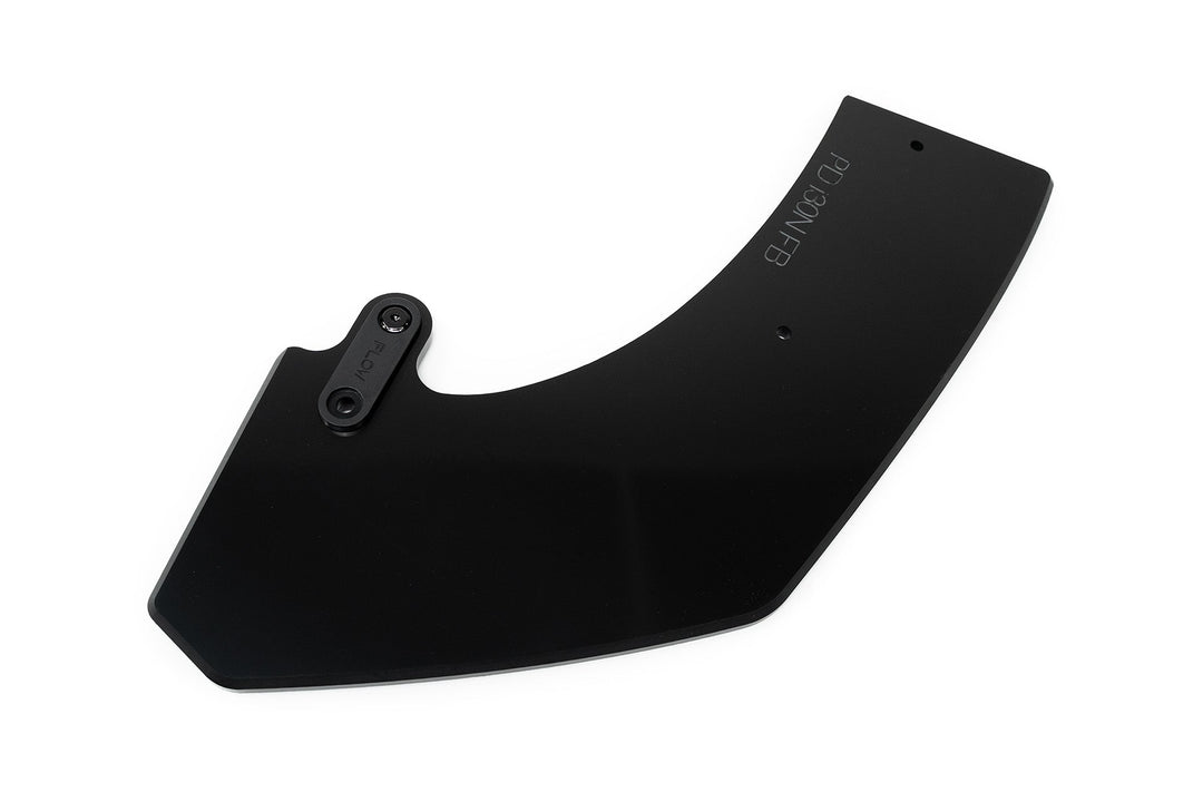 Flow Designs i30N Fastback PD Rear Spats [GLOSS BLACK] - Pair