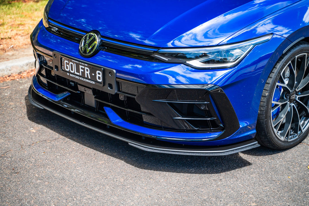 MK8.5 Golf R Front Lip Splitter Extensions