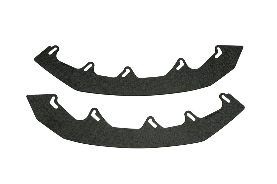 S3 8V Sedan Facelift Front Lip Splitter Extensions