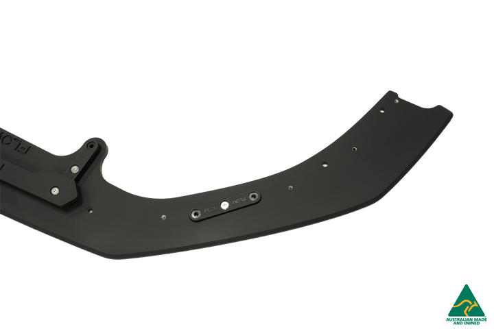 RS3 8V Sedan Facelift Front Lip Splitter & Stainless Steel Mounting Brace