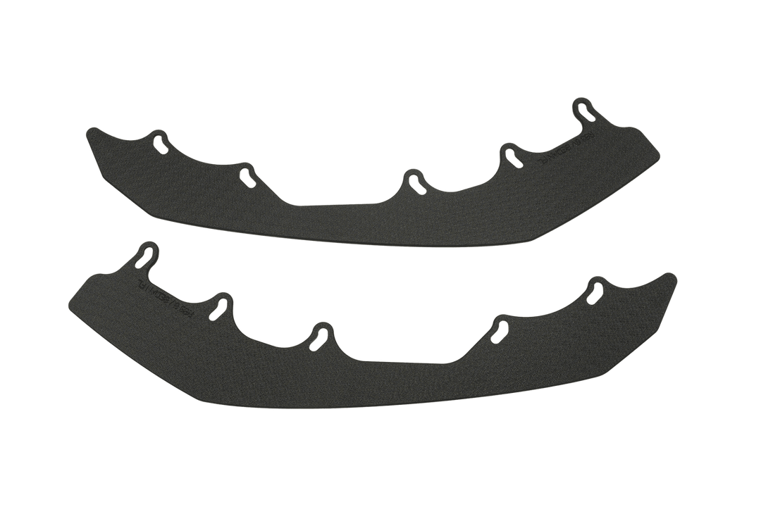 RS3 8V Sedan Facelift Front Lip Splitter Extensions