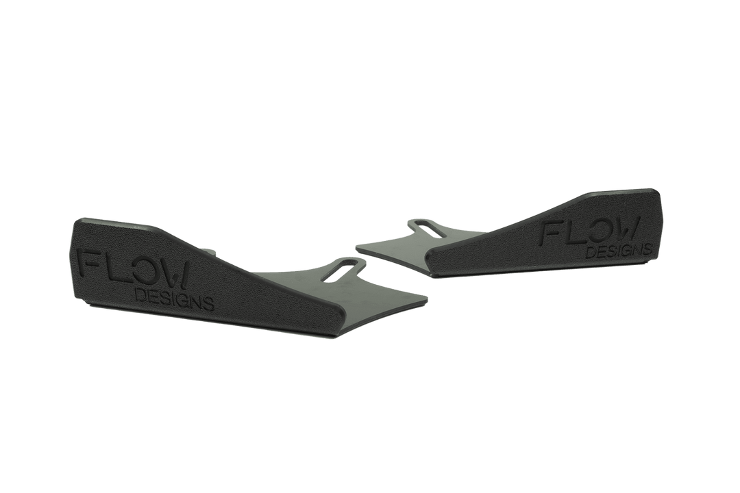 RS3 8V Sedan Facelift Front Lip Splitter Winglets