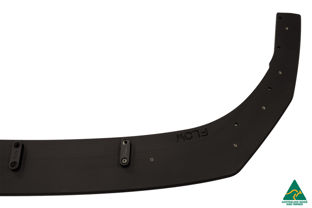 Flow Designs CN7 i30N Sedan (2021-2023) Front Lip Splitter & Mounting Brackets [GLOSS BLACK] - Pair