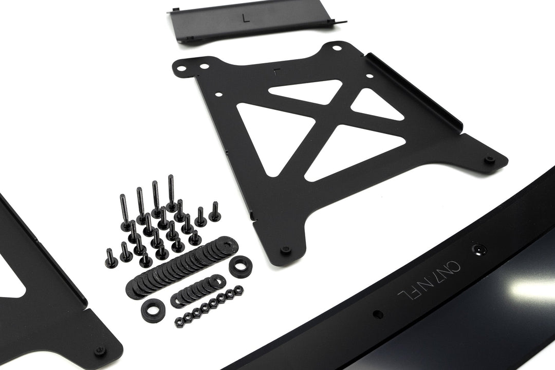 CN7 V2 i30N Sedan FL 2024+ Front Lip Splitter & Mounting Brackets