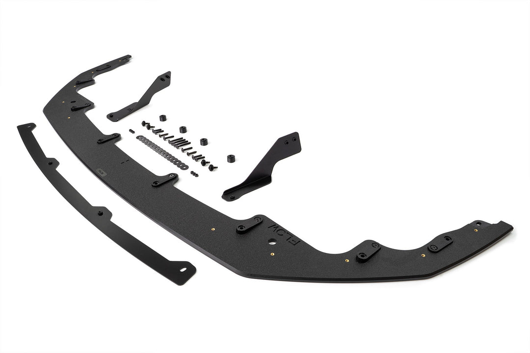Corolla GR Chassis Mounted Front Lip Splitter | Textured