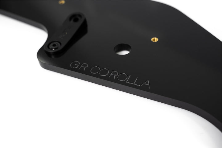 Corolla GR Chassis Mounted Front Lip Splitter | Gloss
