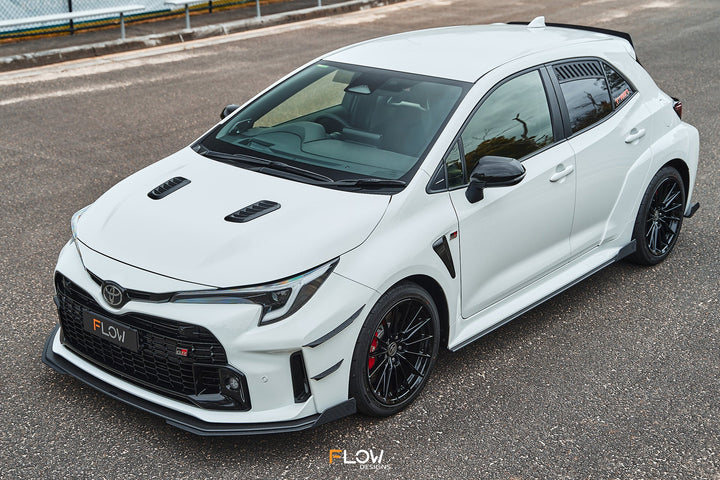 Corolla GR Chassis Mounted Front Lip Splitter | Textured