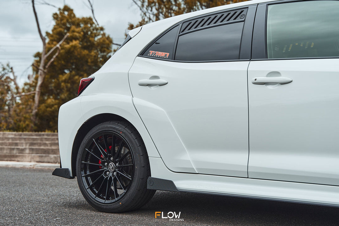 Corolla GR Side Skirt Splitters | Textured