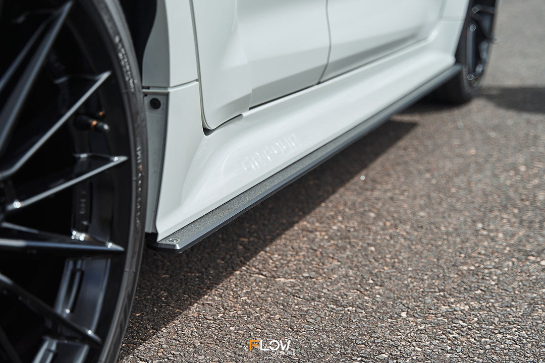 Corolla GR Side Skirt Splitters | Textured