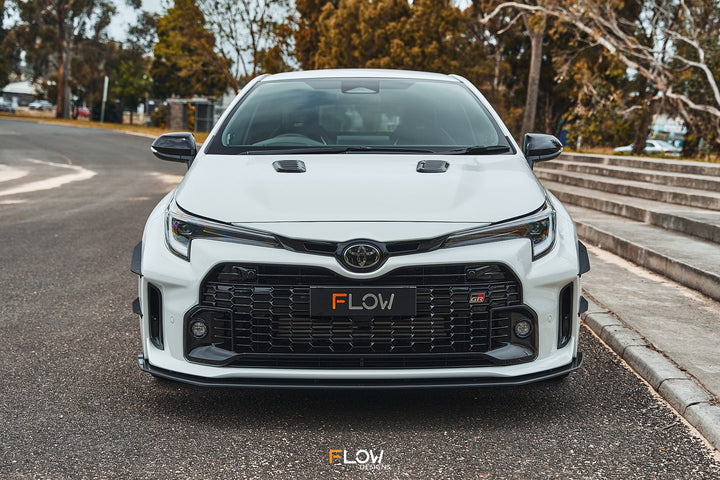 Corolla GR Chassis Mounted Front Lip Splitter | Gloss