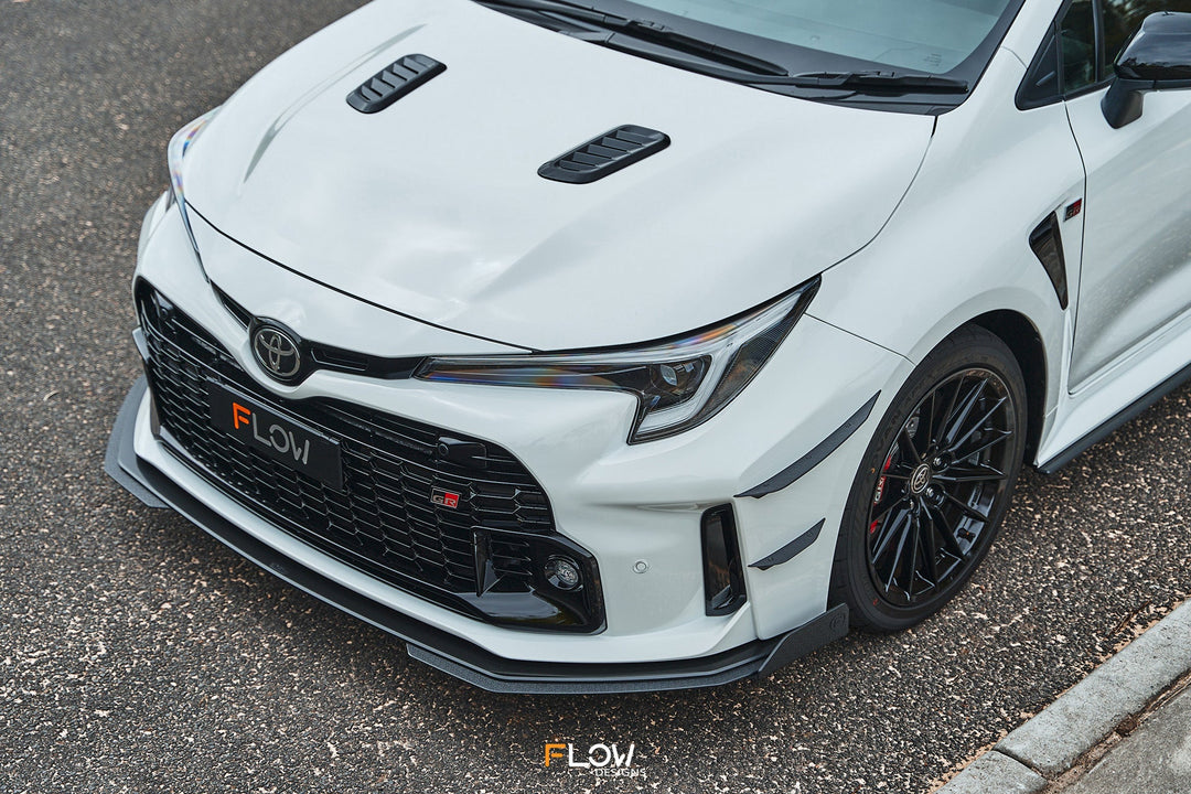 Corolla GR Chassis Mounted Front Lip Splitter | Gloss