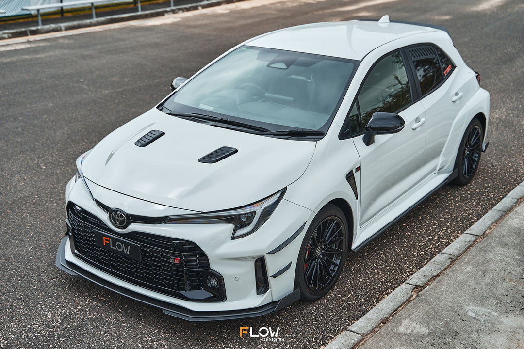 Corolla GR Chassis Mounted Front Lip Splitter | Gloss