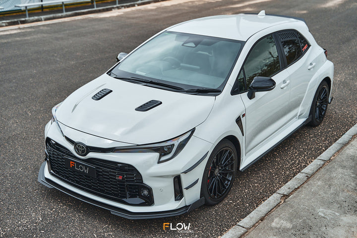 Corolla GR Chassis Mounted Front Lip Splitter | Gloss