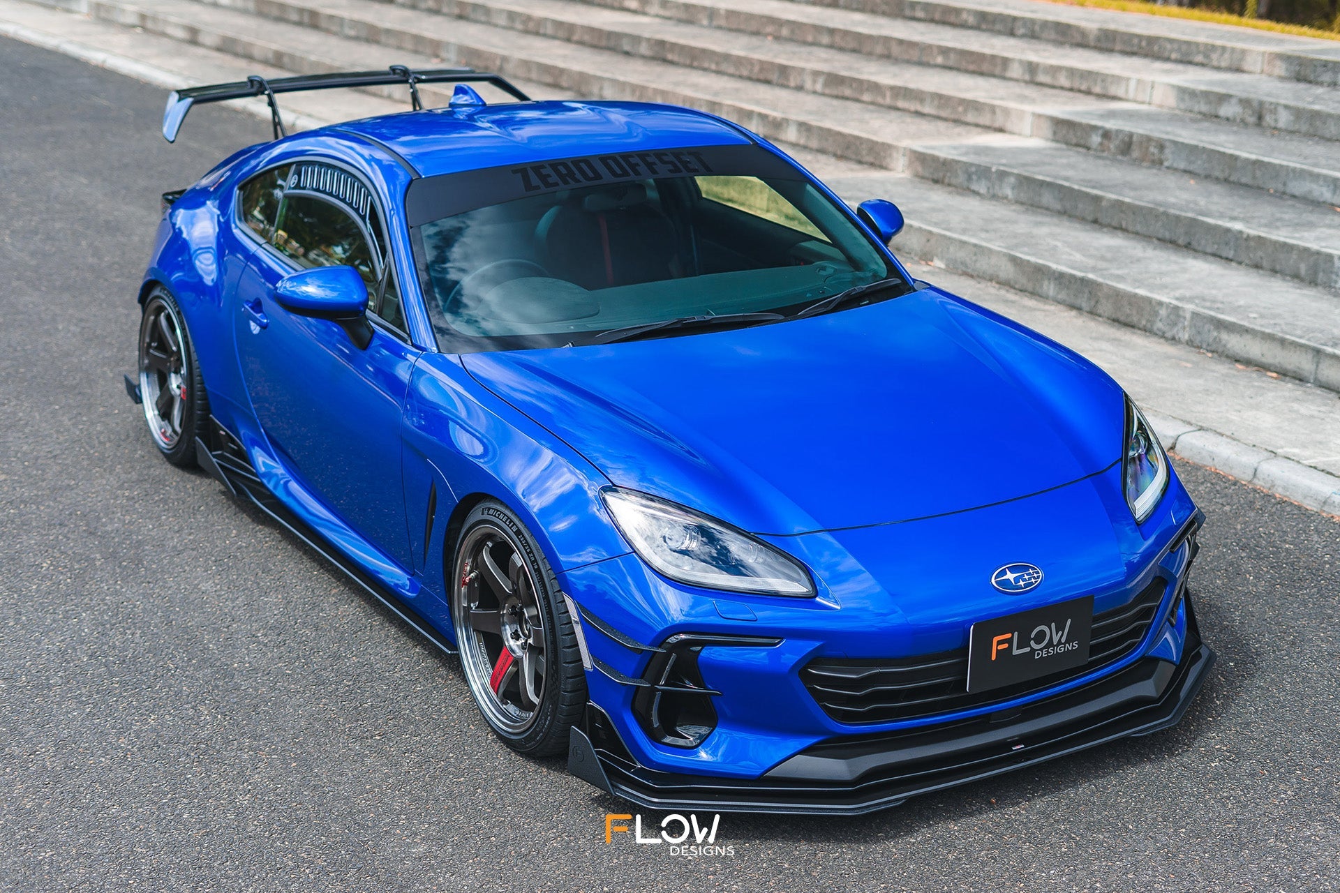 Automodellista | Flow Designs Subaru BRZ ZD8 STI 22+ Rear Window Vents