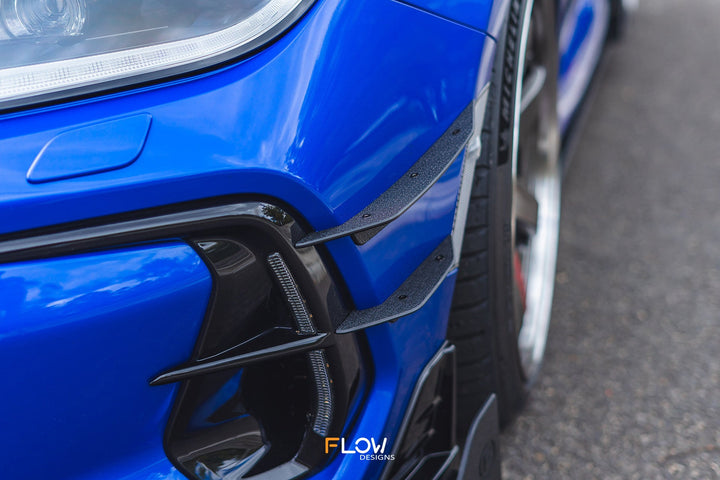 Flow Designs Front Bumper Canards for 2022+ Subaru BRZ ZD8 STi