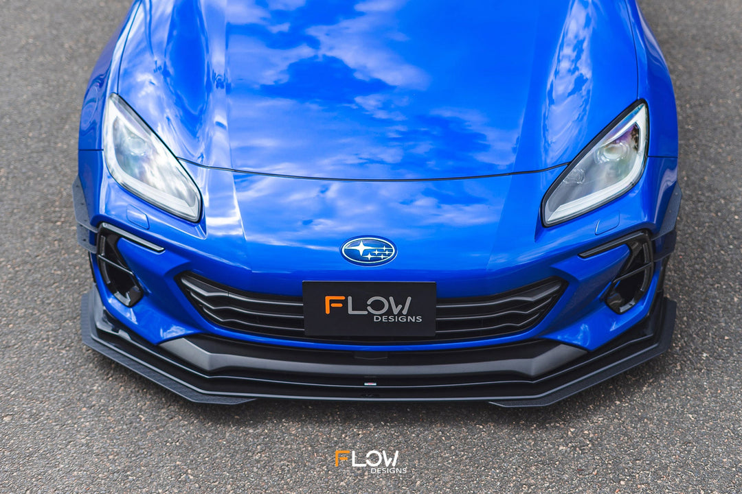 Flow Designs Front Lip Splitter for 2022+ Subaru BRZ ZD8 STi [Gloss]