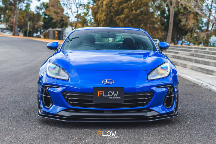 Flow Designs Front Bumper Canards for 2022+ Subaru BRZ ZD8 STi